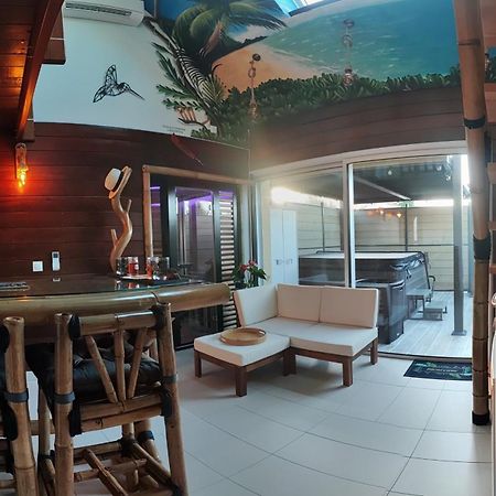 La Kaz Rhumantique Sauna And Spa Privatif 라리비에르생소뵈르 외부 사진