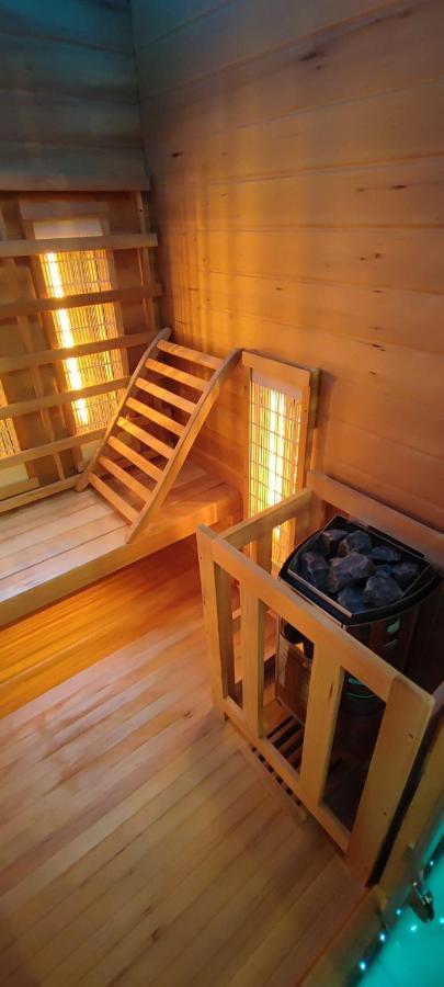 La Kaz Rhumantique Sauna And Spa Privatif 라리비에르생소뵈르 외부 사진