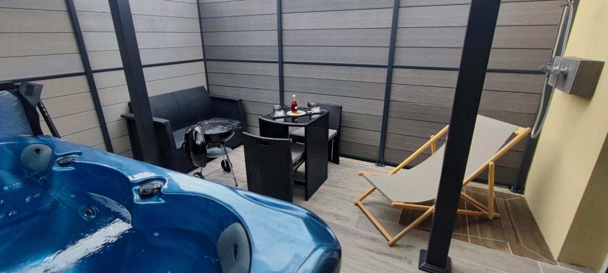 La Kaz Rhumantique Sauna And Spa Privatif 라리비에르생소뵈르 외부 사진